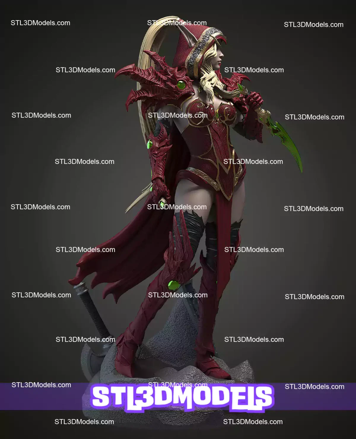 Valeera Sanguinar STL