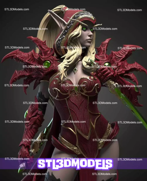 Valeera Sanguinar STL