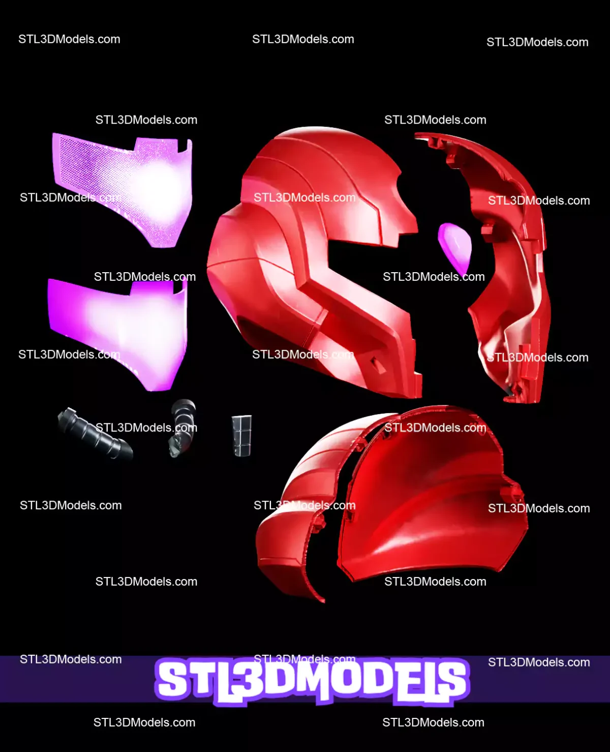 Samus Beyond 4 Helmet STL 3D Print Files