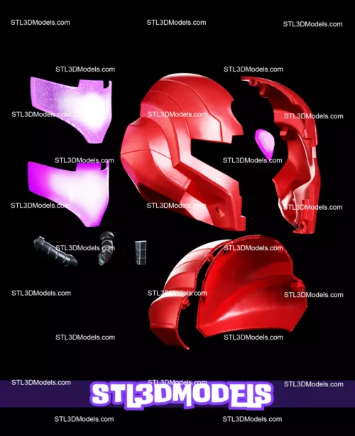 Samus Beyond 4 Helmet STL 3D Print Files