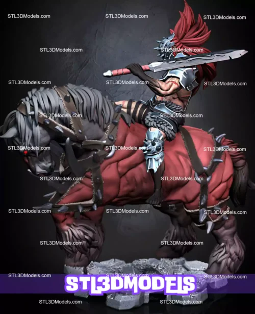 War – Four Horsemen STL 3D Model