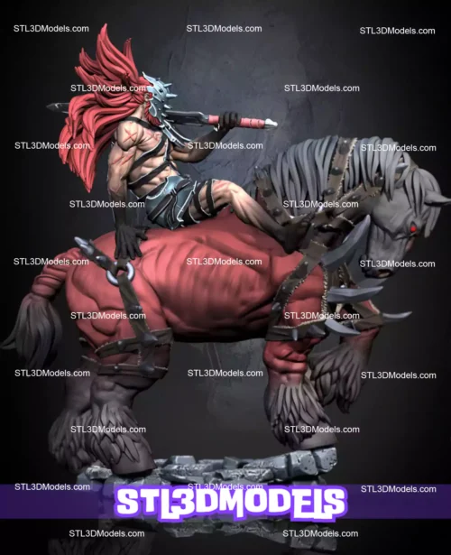 War – Four Horsemen STL 3D Model