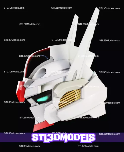 COD Gundam Helmet STL and 3MF Model