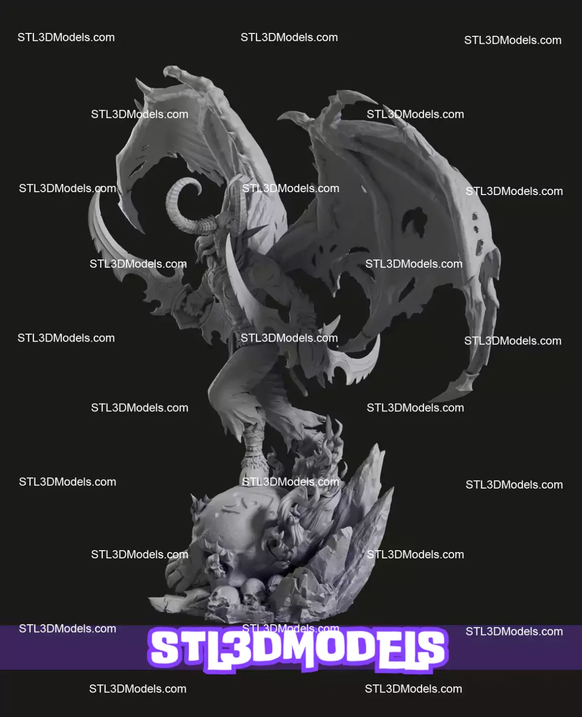 Illidan Stormrage STL