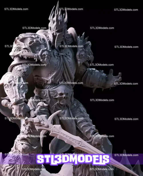 Arthas Menethil The Lich King STL