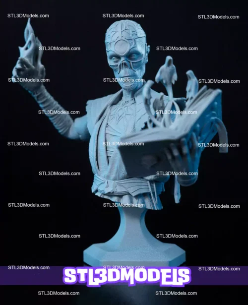 Withers Baldurs Gate 3 Bust 3D Print Model