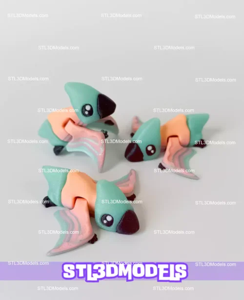 Pterodactyl Flexi STL And 3MF Model