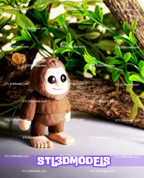 Flexi Tiny BigFoot STL and 3MF Model