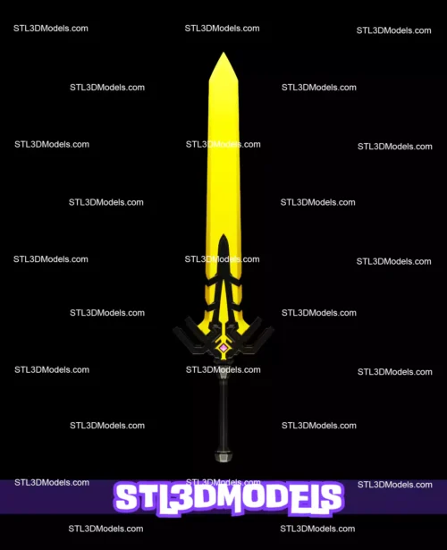 Magik Rivals Sword STL 3D Model