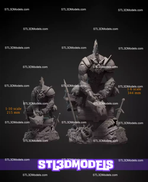 Hogger Statue STL Files and 3D Model