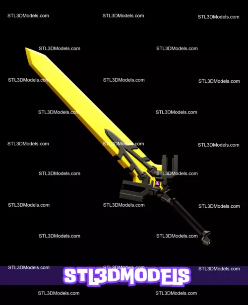 Magik Rivals Sword STL 3D Model