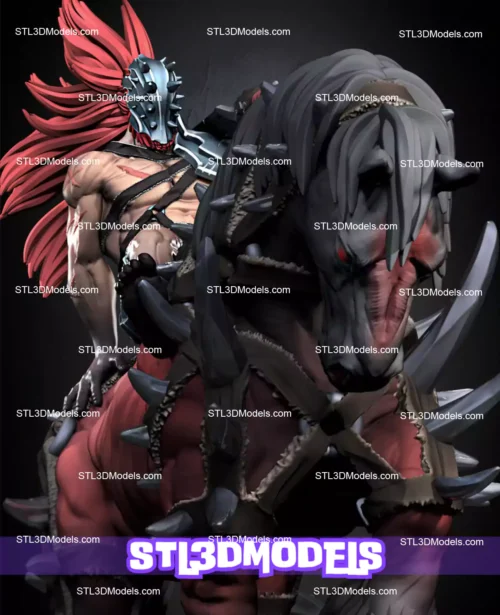 War – Four Horsemen STL 3D Model