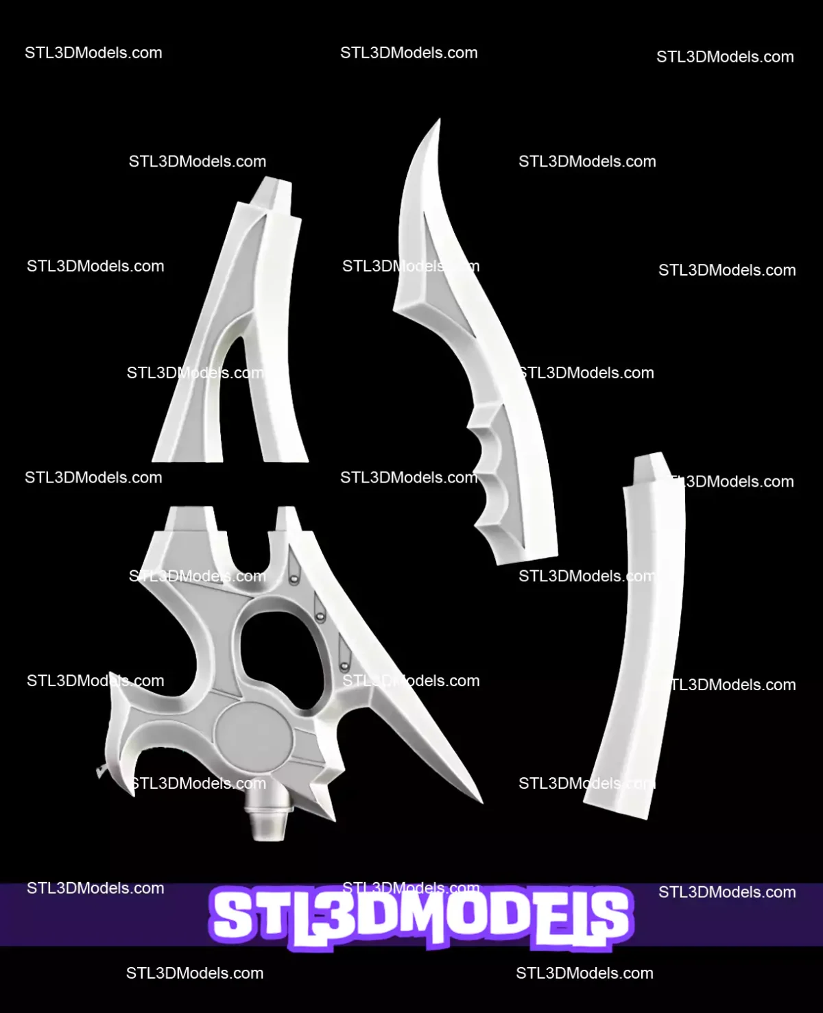 Sengoku Blade of Darkness STL 3D Print Files