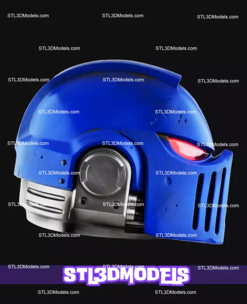 Space Marine Helmet STL and 3MF