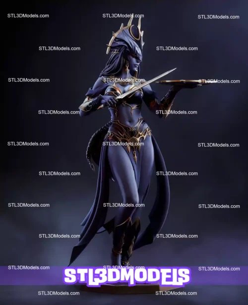 Shar Baldurs Gate 3 STL