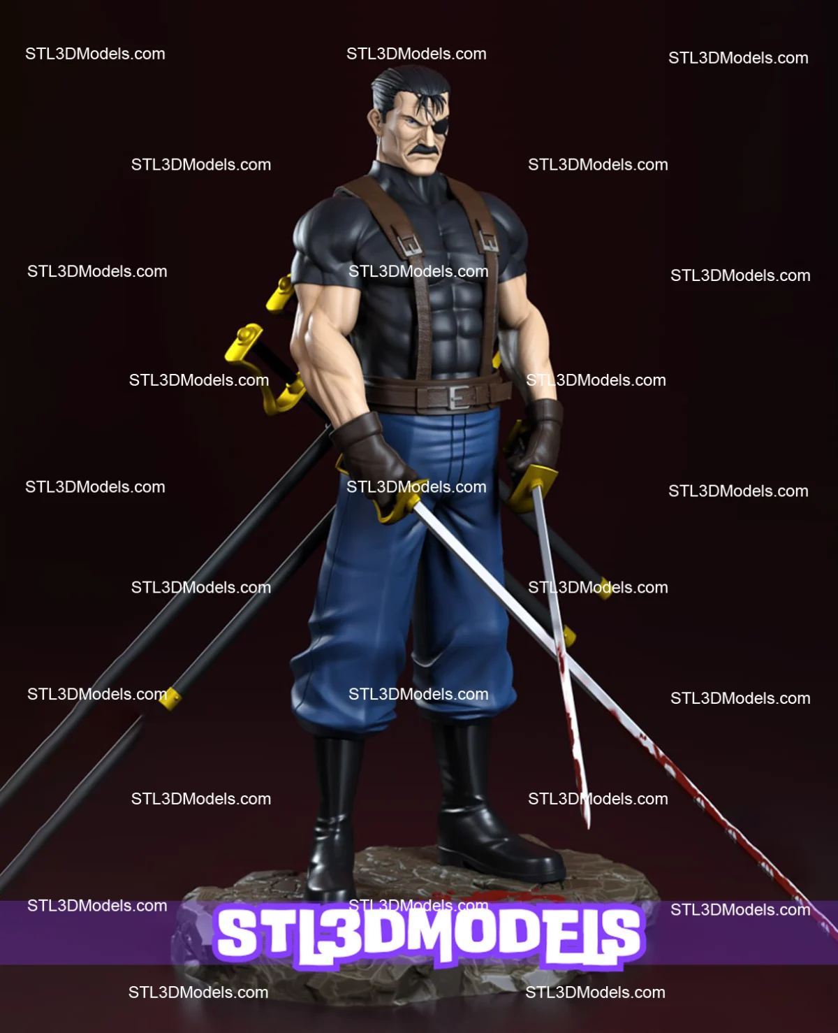King Bradley STL 3D Model