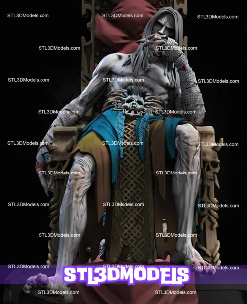 Old Gabriel Dracula STL 3D Model 