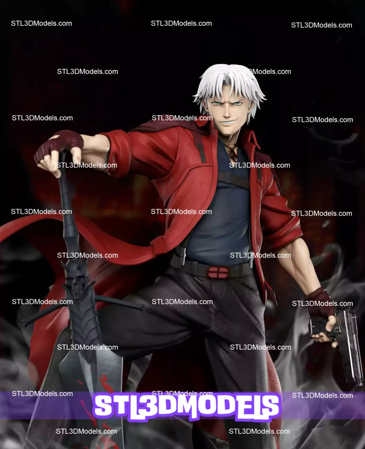 Kaidan Dante STL 3D Model 