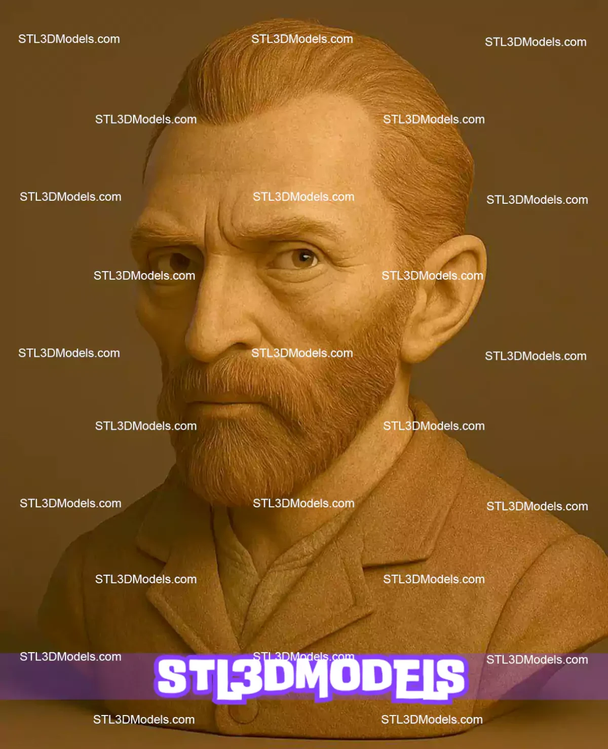 Van Gogh STL 3D Model 