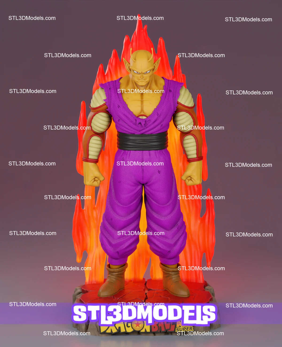 Piccolo Orange STL 3D Model