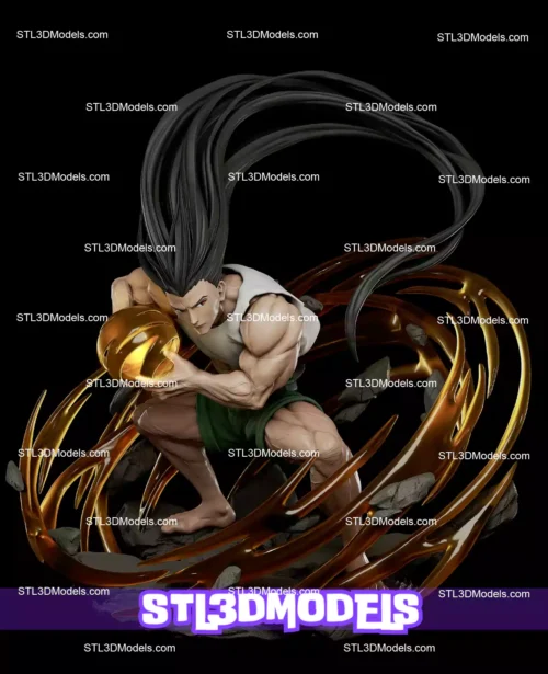 Adult Gon HUNTER x HUNTER STL 3D Model 