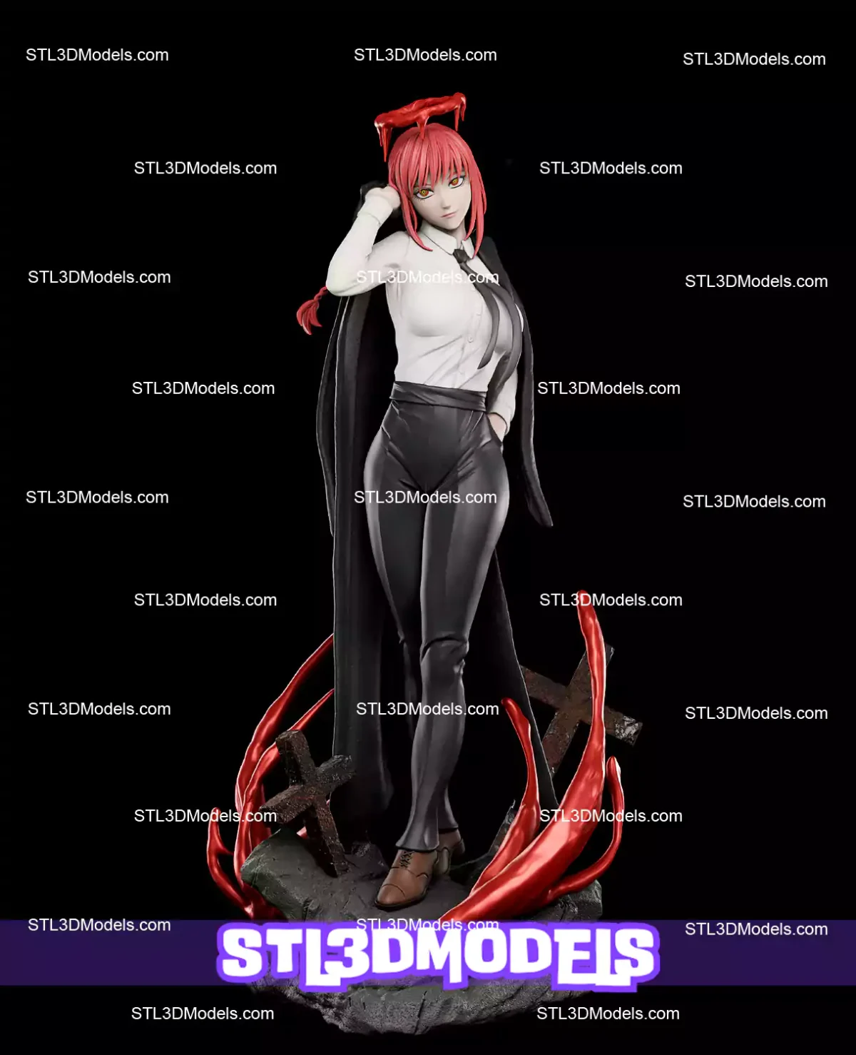 Makima STL 3D Model 
