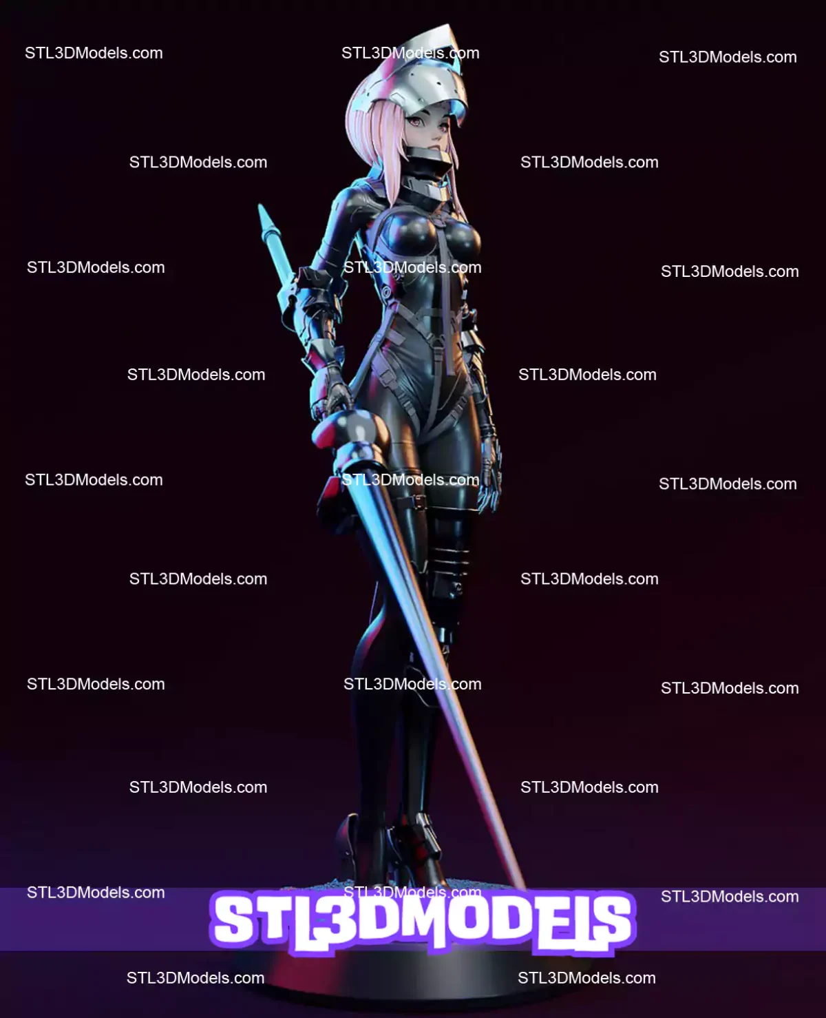 Lanze Reiter STL 3D Model
