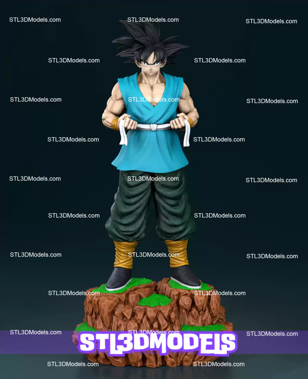 Goku Final Dragon Ball STL 3D Model