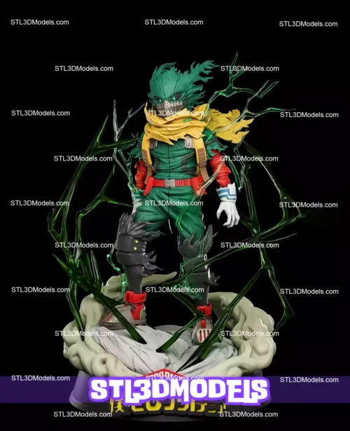 Dark Deku STL 3D Model