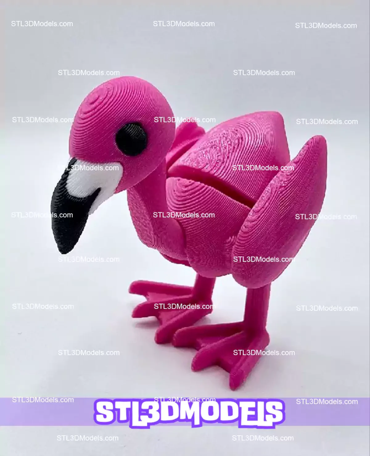 Flamingo STL 3D Model 