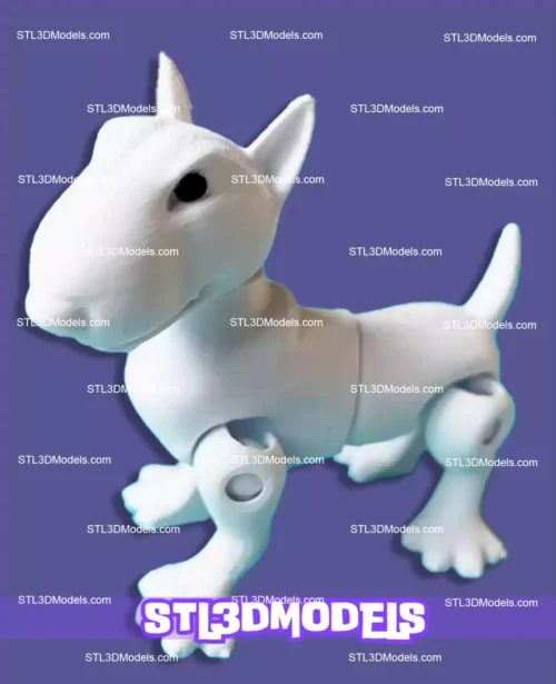 Bull Terrier STL 3D Model
