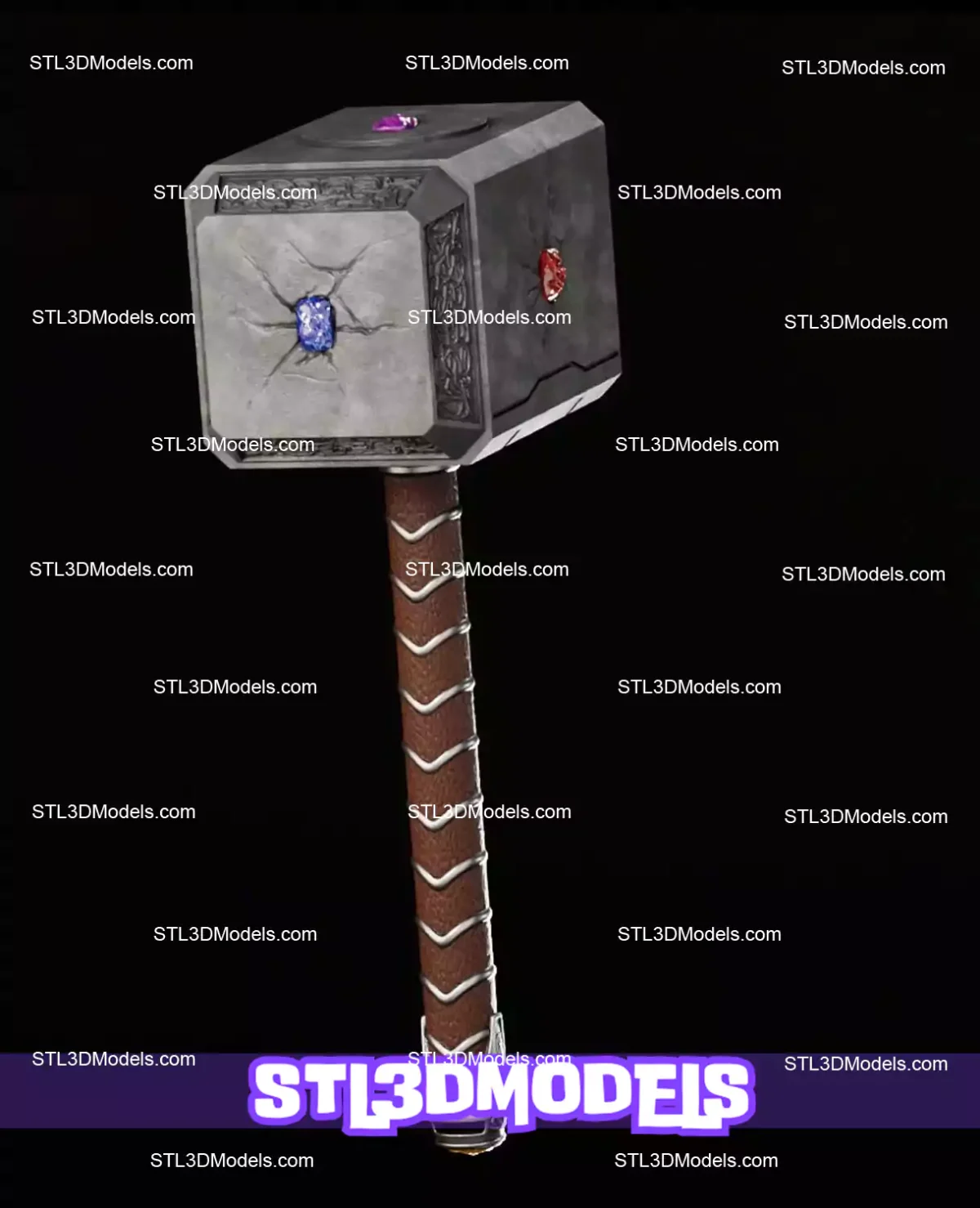 Infinity Hammer STL 3D Model 