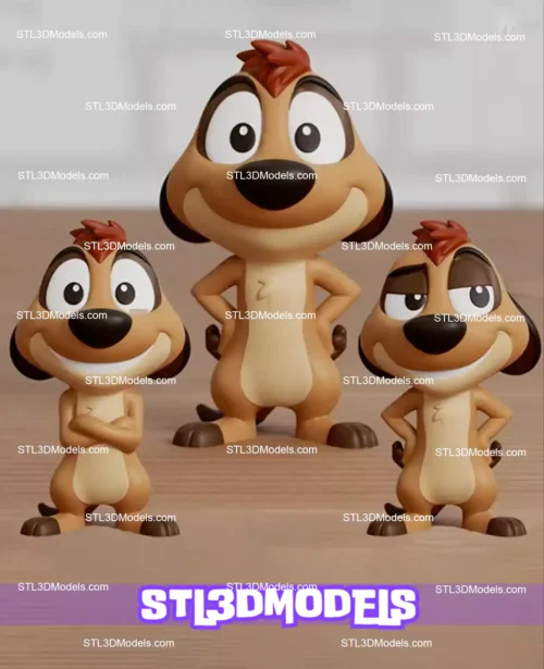 Timon STL 3D Model 