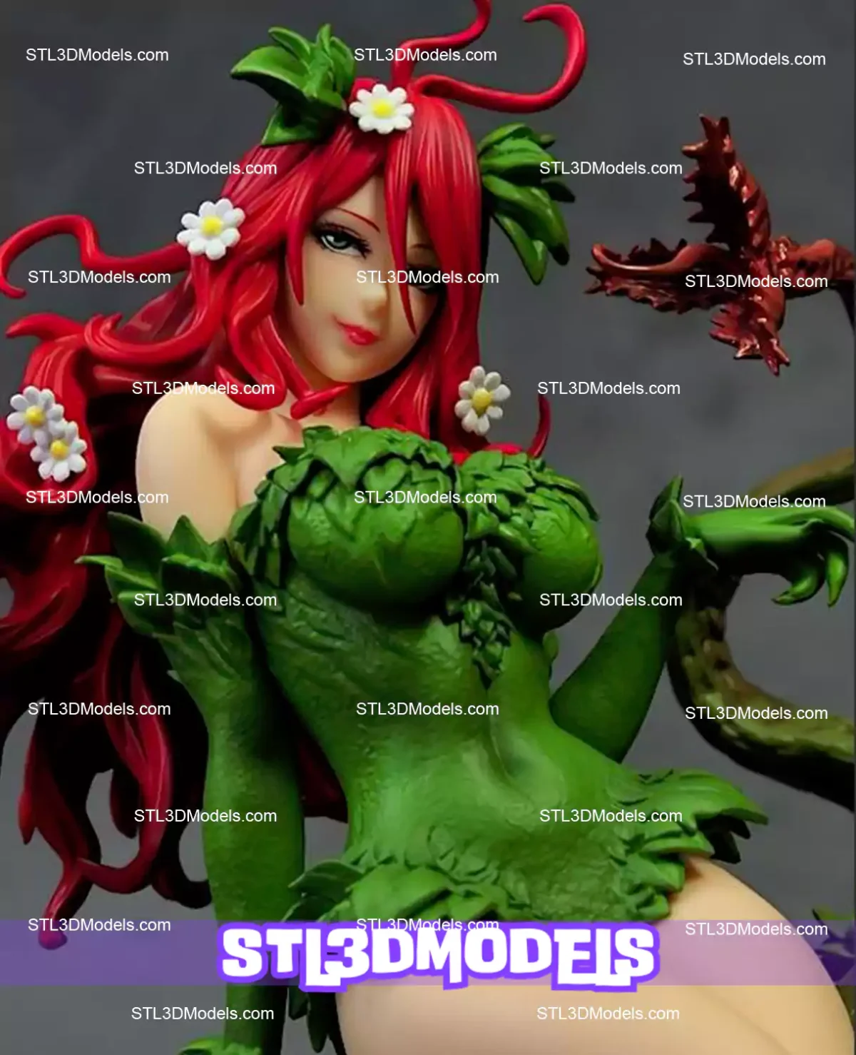 Poison Ivy STL 3D Model