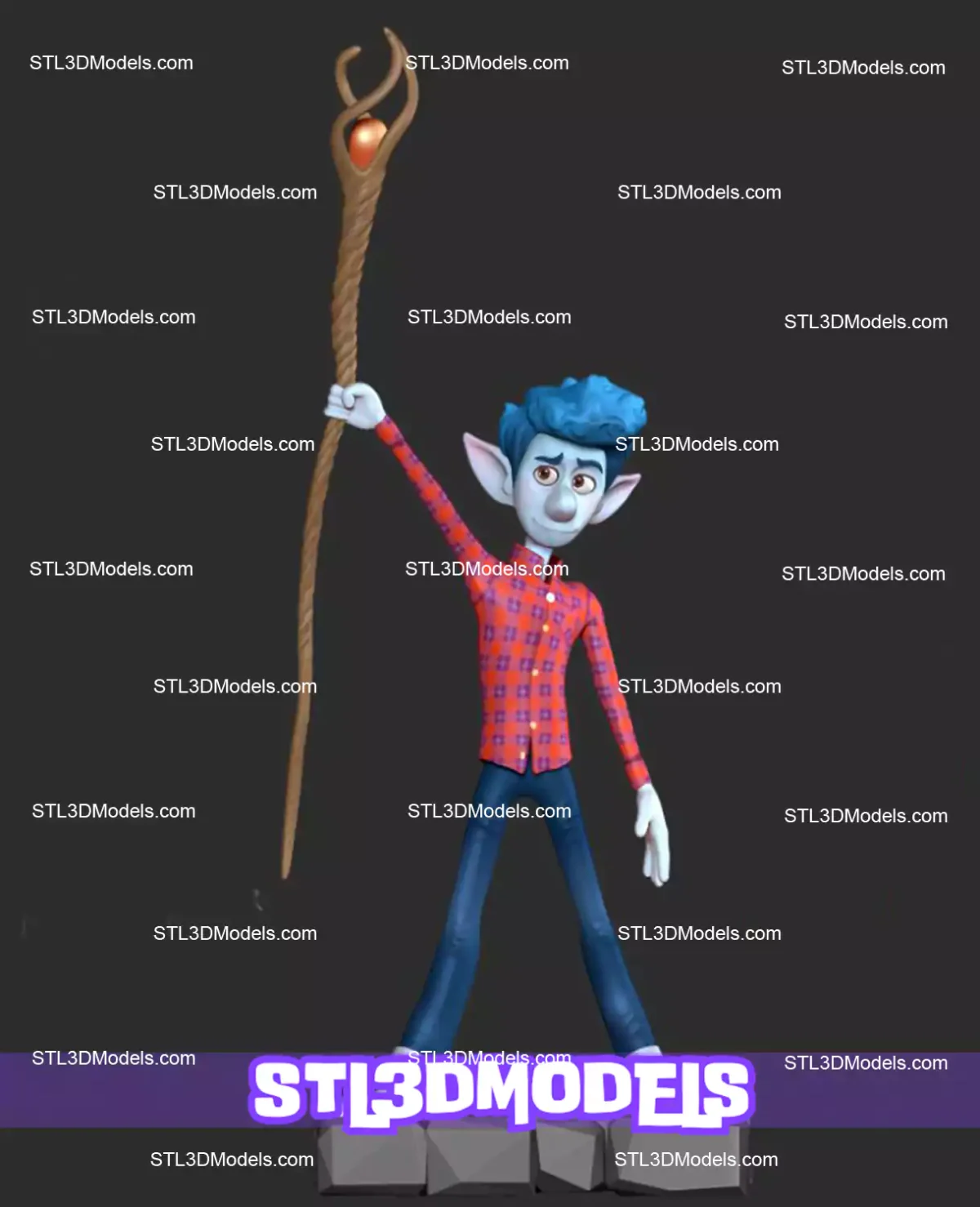 Ian Lightfoot STL 3D Model 