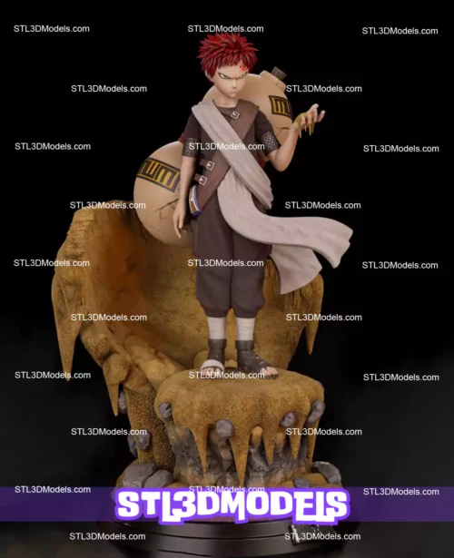 Gaara STL 3D Model 