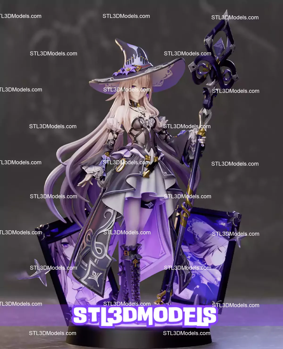 Herta Honkai Star Rail STL 3D Model 