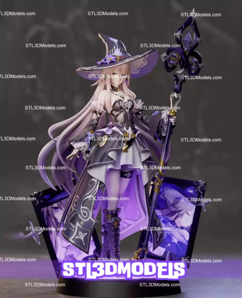 Herta Honkai Star Rail STL 3D Model 