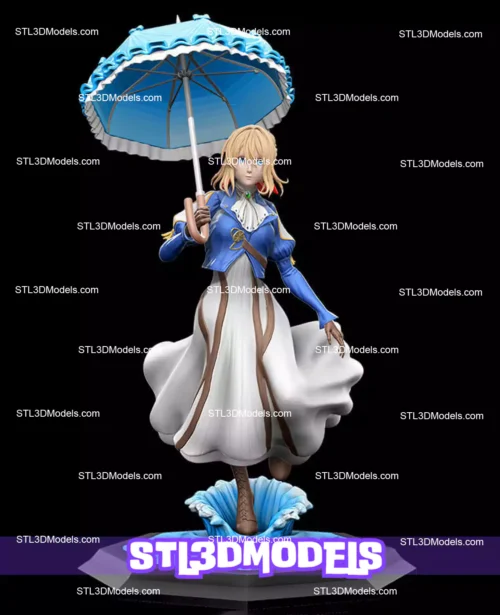 Violet Evergarden STL 3D Model 