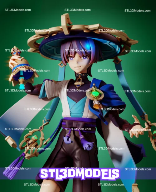 Wanderer STL 3D Model 