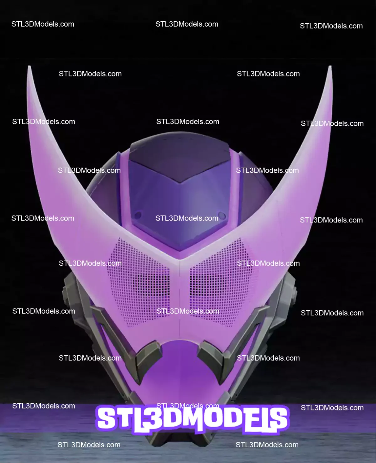 Hawkeye Rivals Helmet STL 3D Model 
