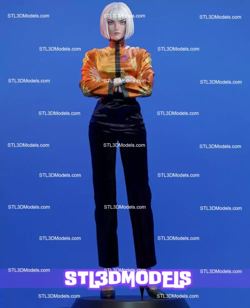 Tang Sanzang Modern STL 3D Model 