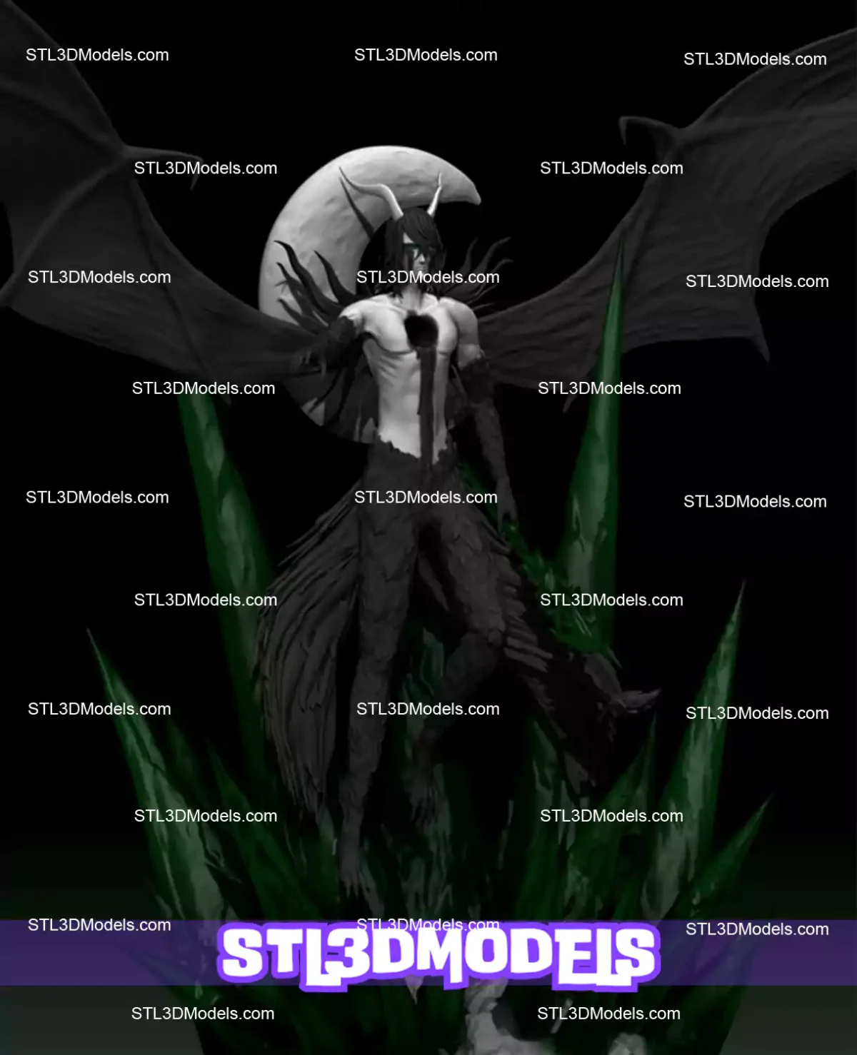 Ulquiorra Cifer STL 3D Model 