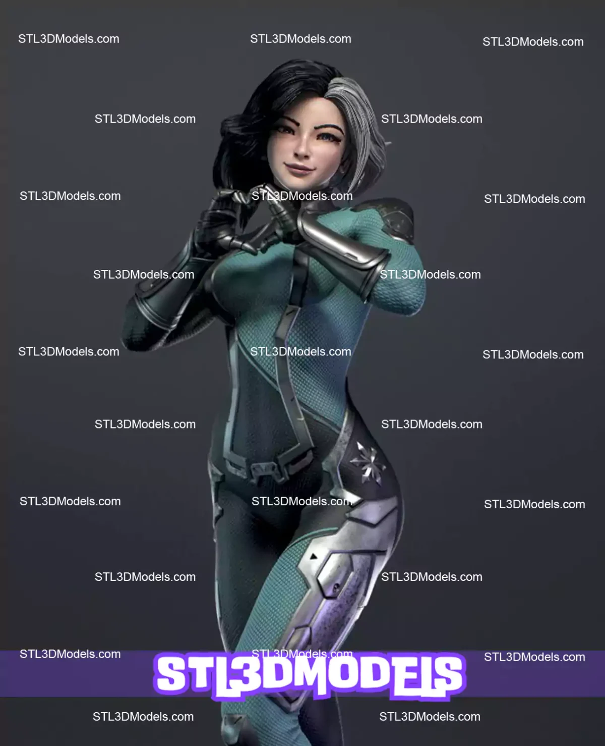Luna Snow Seol Hee STL 3D Model 