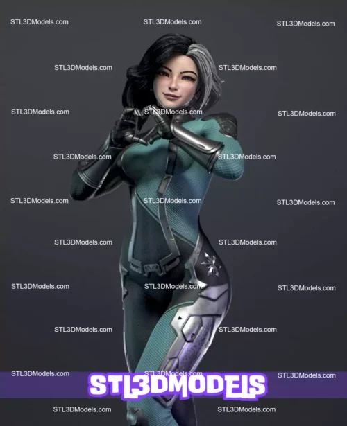 Luna Snow Seol Hee STL 3D Model 