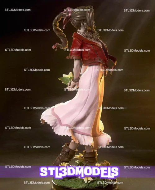 Aerith STL 3D Model 