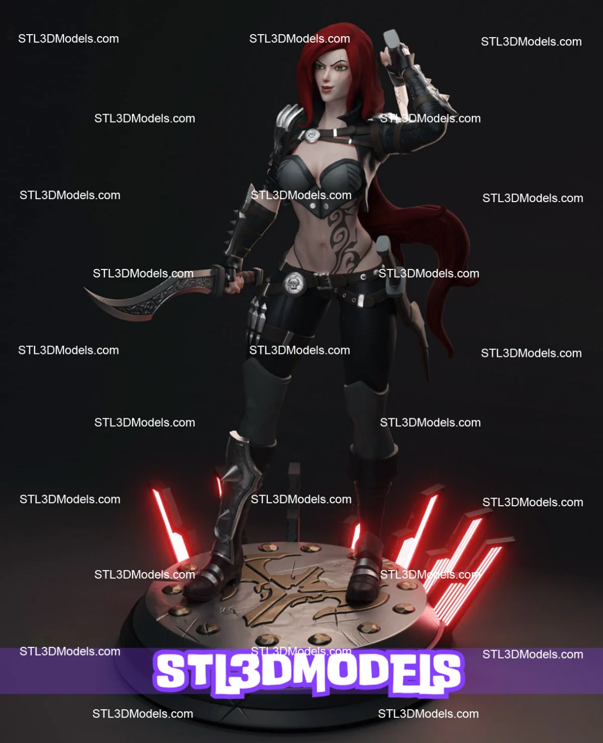 Katarina STL 3D Model 