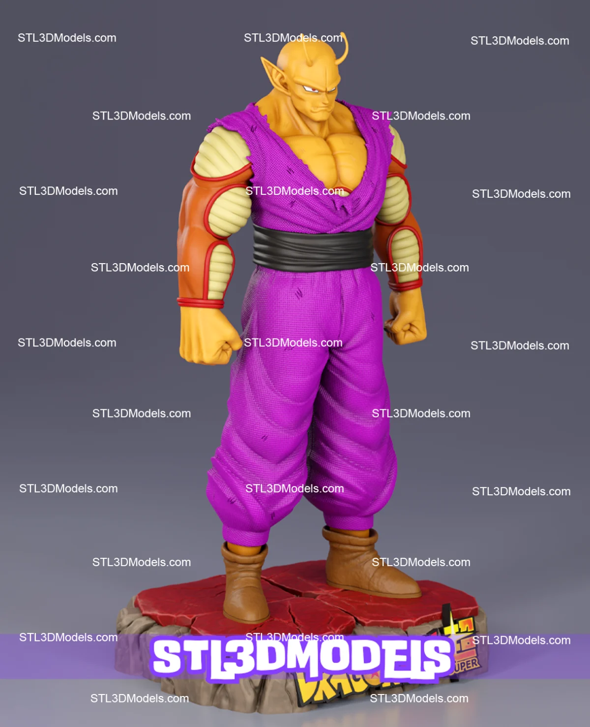 Piccolo Orange STL 3D Model