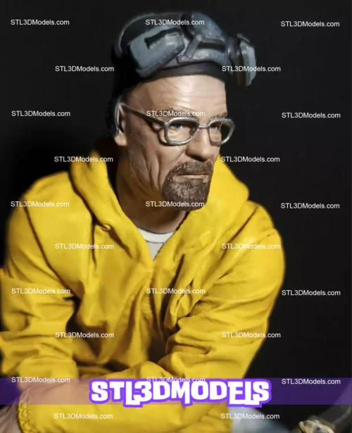 Walter White STL 3D Model 