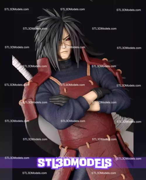 Madara Uchiha STL 3D Model